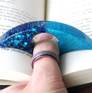 Resin Book Page Holders