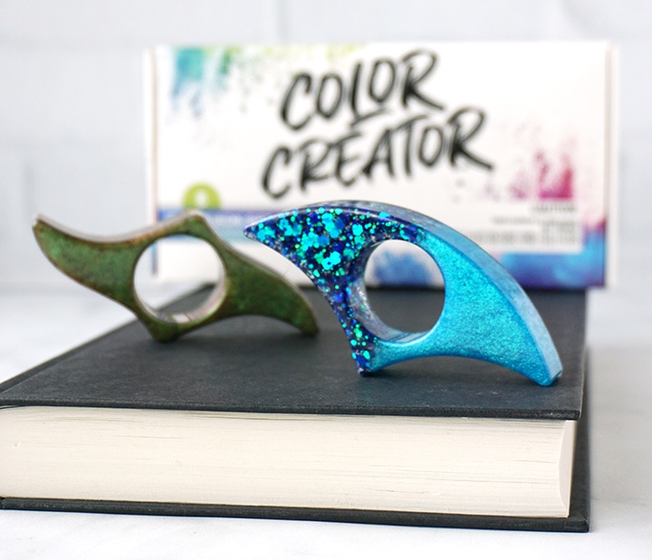 Resin Book Page Holders