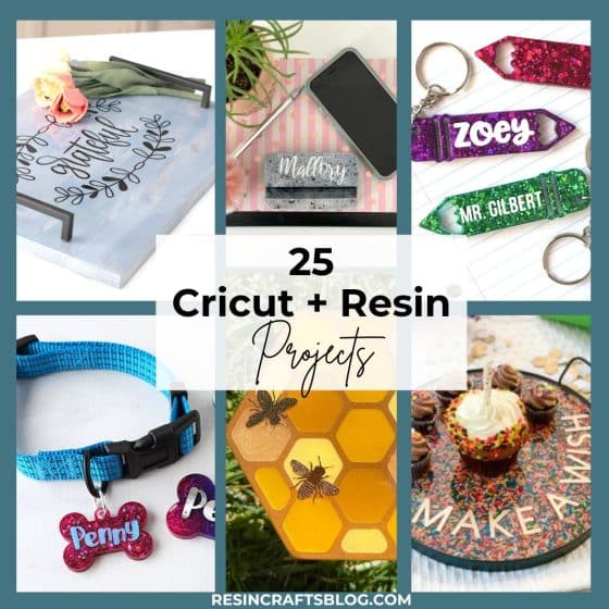 25 Easy Cricut Resin Projects