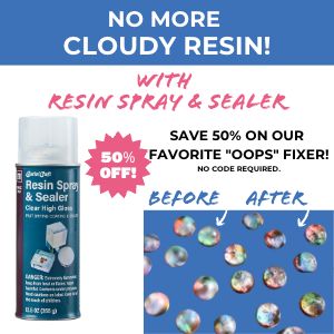 resin spray sealer 50% off (Instagram Post (Square)) (300 × 300 px)