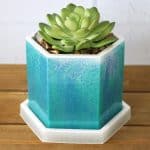 DIY Ombre Resin Planter