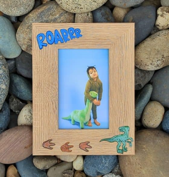 How to Make a Custom Dinosaur Resin Frame